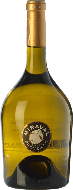 29,95 € Free Shipping | White wine Château Miraval Blanc A.O.C. Côtes de Provence Provence France Rolle Bottle 75 cl