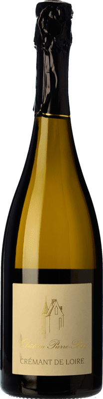 16,95 € 送料無料 | 白のスパークリングワイン Château Pierre-Bise Seco — 辛口 A.O.C. Crémant de Loire ロワール フランス Chenin — シュナン 75 cl