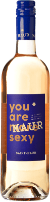9,95 € Бесплатная доставка | Розовое вино Château Saint Maur You Are Maur Rosé — Розе молодое Франция Garnacha — Гренаш, Cariñena — Кариньян, Mourvèdre — Мурведр, Cinsault — Сансо, Rolle — Ролле 75 cl