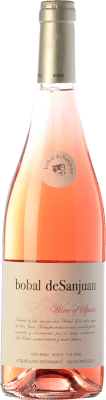 7,95 € Envio grátis | Vinho Rosé Cherubino Valsangiacomo De Sanjuan D.O. Utiel-Requena Comunidade Valenciana Espanha Bobal 75 cl