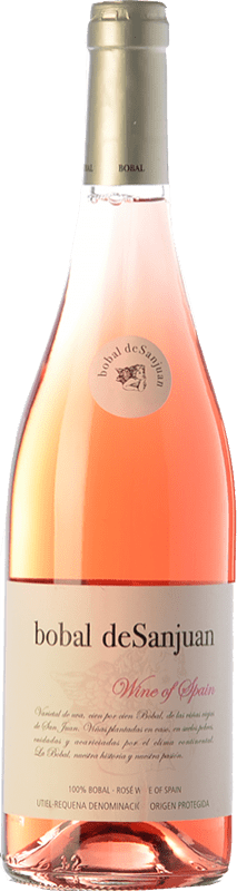7,95 € 免费送货 | 玫瑰酒 Valsangiacomo Valsan 1831 De Sanjuan Rosado D.O. Utiel-Requena 巴伦西亚社区 西班牙 Bobal 瓶子 75 cl