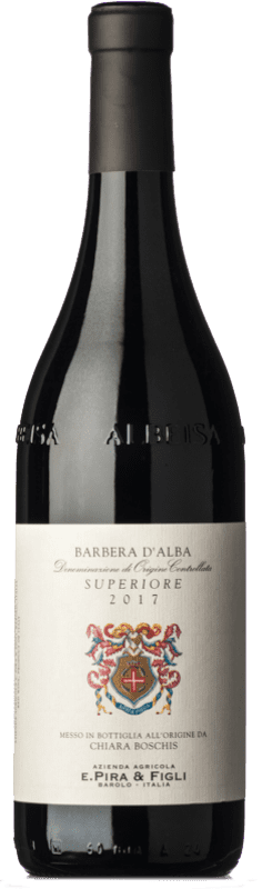 32,95 € Kostenloser Versand | Rotwein Boschis Superiore D.O.C. Barbera d'Alba Piemont Italien Barbera Ökologisch Flasche 75 cl