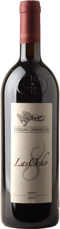 13,95 € Kostenloser Versand | Rotwein Chozas Carrascal Las Ocho Crianza — Kurze Fassreifung D.O. Utiel-Requena Valencianische Gemeinschaft Spanien Tempranillo, Garnacha — Grenache, Cabernet Sauvignon, Monastrell, Cabernet Franc, Bobal 75 cl