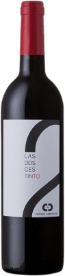 7,95 € Free Shipping | Red wine Chozas Carrascal Las Dos Ces Oak D.O. Utiel-Requena Valencian Community Spain Tempranillo, Syrah Bottle 75 cl