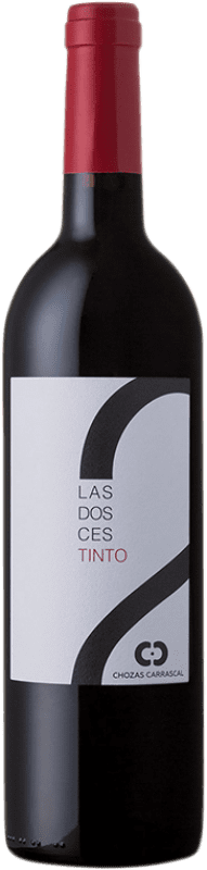 7,95 € 免费送货 | 红酒 Chozas Carrascal Las Dos Ces 橡木 D.O. Utiel-Requena 巴伦西亚社区 西班牙 Tempranillo, Syrah 瓶子 75 cl