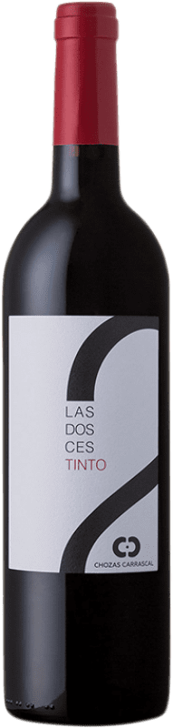 7,95 € Spedizione Gratuita | Vino rosso Chozas Carrascal Las Dos Ces Quercia D.O. Utiel-Requena Comunità Valenciana Spagna Tempranillo, Syrah Bottiglia 75 cl