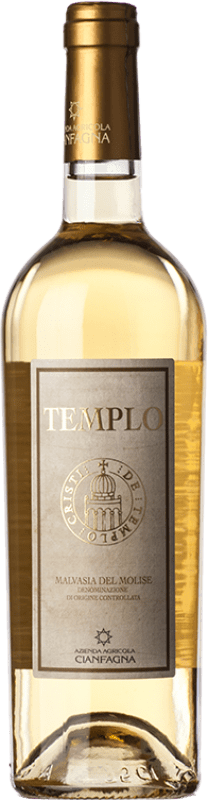 14,95 € Бесплатная доставка | Белое вино Cianfagna Templo D.O.C. Molise Молизе Италия Malvasía бутылка 75 cl