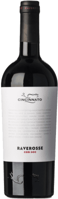 11,95 € Free Shipping | Red wine Cincinnato Raverosse D.O.C. Cori Lazio Italy Montepulciano, Cesanese Bottle 75 cl