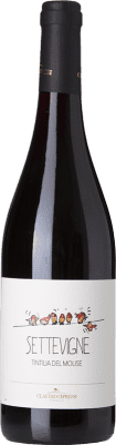 21,95 € Free Shipping | Red wine Claudio Cipressi Settevigne D.O.C. Molise Molise Italy Tintilla Organic Bottle 75 cl