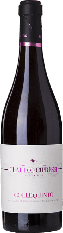 22,95 € Free Shipping | Rosé wine Claudio Cipressi Colle Quinto Young D.O.C. Molise Molise Italy Tintilla Bottle 75 cl