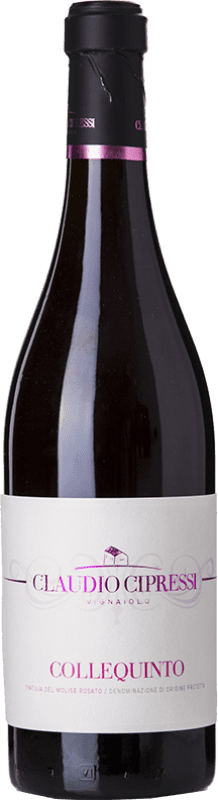 23,95 € Free Shipping | Rosé wine Claudio Cipressi Colle Quinto Young D.O.C. Molise Molise Italy Tintilla Bottle 75 cl