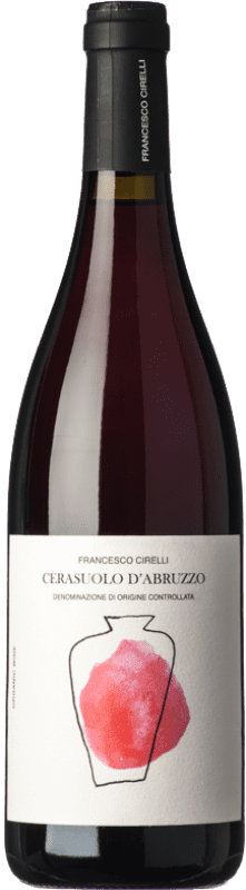 24,95 € 免费送货 | 玫瑰酒 Cirelli Anfora D.O.C. Cerasuolo d'Abruzzo 阿布鲁佐 意大利 Montepulciano 瓶子 75 cl