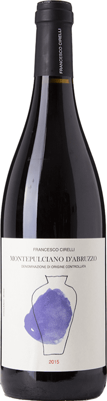 29,95 € 免费送货 | 红酒 Cirelli Anfora D.O.C. Montepulciano d'Abruzzo 阿布鲁佐 意大利 Montepulciano 瓶子 75 cl