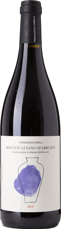 31,95 € Бесплатная доставка | Красное вино Cirelli Ánfora — Амфора D.O.C. Montepulciano d'Abruzzo Абруцци Италия Montepulciano — Монтепульчано Eco — Эко Био Органический 75 cl