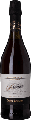 10,95 € Free Shipping | Red Wine Cleto Chiarli Seco — Dry Centenario — Centenary D.O.C. Lambrusco di Sorbara Emilia-Romagna Italy Lambrusco 75 cl
