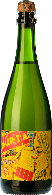 18,95 € 送料無料 | 白スパークリングワイン Clos Lentiscus Núria ブルットの自然 D.O. Penedès カタロニア スペイン Muscat of Alexandria ボトル 75 cl
