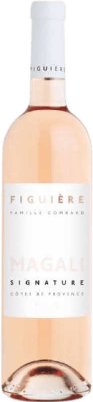 17,95 € Бесплатная доставка | Розовое вино Figuière Cuvée Magali A.O.C. Côtes de Provence Прованс Франция Syrah, Cabernet Sauvignon, Grenache Tintorera, Cinsault бутылка 75 cl