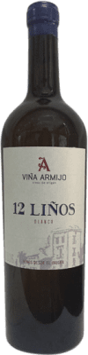 16,95 € Envío gratis | Vino Blanco Viña Armijo 12 Liños I.G.P. Vino de la Tierra de Cádiz Andalucía España Palomino Fino 75 cl