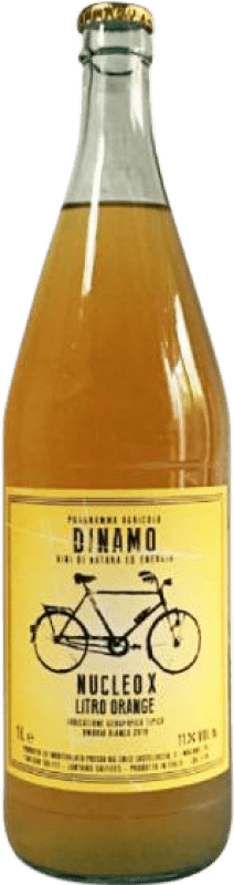 21,95 € Envío gratis | Vino blanco Agricolo Dinamo Nucleo X Orange I.G.T. Umbria Umbria Italia Trebbiano Botella 1 L