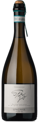 10,95 € 送料無料 | 白スパークリングワイン Col del Sas Frizzante Spago D.O.C. Prosecco ベネト イタリア Glera ボトル 75 cl