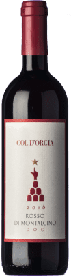 17,95 € Free Shipping | Red wine Col d'Orcia D.O.C. Rosso di Montalcino Tuscany Italy Sangiovese Bottle 75 cl