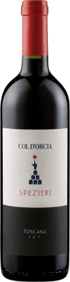 5,95 € Spedizione Gratuita | Vino Rosso Col d'Orcia Spezieri I.G.T. Toscana Toscana Italia Sangiovese, Ciliegiolo 75 cl