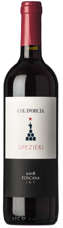 5,95 € Бесплатная доставка | Красное вино Col d'Orcia Spezieri I.G.T. Toscana Тоскана Италия Sangiovese, Ciliegiolo бутылка 75 cl