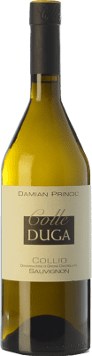 22,95 € Spedizione Gratuita | Vino bianco Colle Duga D.O.C. Collio Goriziano-Collio Friuli-Venezia Giulia Italia Sauvignon Bottiglia 75 cl