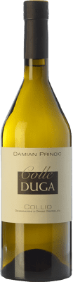 26,95 € Spedizione Gratuita | Vino Bianco Colle Duga D.O.C. Collio Friuli-Venezia Giulia Italia Malvasia, Chardonnay, Sauvignon, Friulano 75 cl