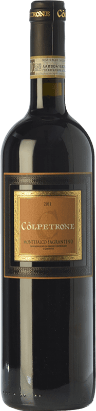 25,95 € Spedizione Gratuita | Vino rosso Còlpetrone D.O.C.G. Sagrantino di Montefalco Umbria Italia Sagrantino Bottiglia 75 cl