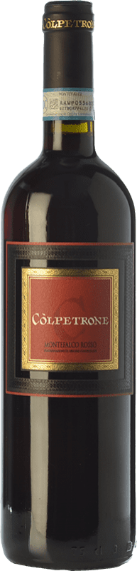 13,95 € Spedizione Gratuita | Vino rosso Còlpetrone Rosso D.O.C. Montefalco Umbria Italia Merlot, Sangiovese, Sagrantino Bottiglia 75 cl