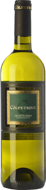 9,95 € Spedizione Gratuita | Vino bianco Còlpetrone I.G.T. Umbria Umbria Italia Grechetto Bottiglia 75 cl