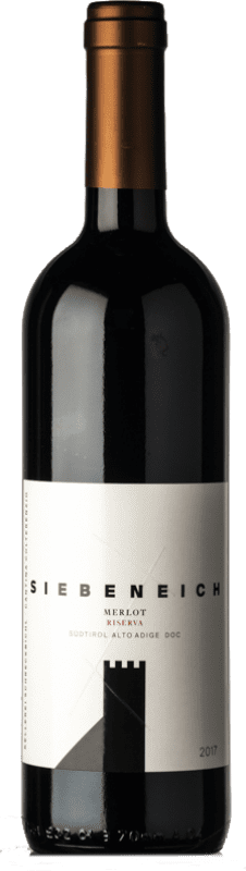 22,95 € 免费送货 | 红酒 Colterenzio Siebeneich 预订 D.O.C. Alto Adige 特伦蒂诺 - 上阿迪杰 意大利 Merlot 瓶子 75 cl