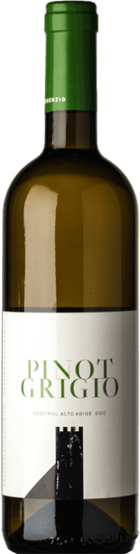 12,95 € Бесплатная доставка | Белое вино Colterenzio D.O.C. Alto Adige Трентино-Альто-Адидже Италия Pinot Grey бутылка 75 cl