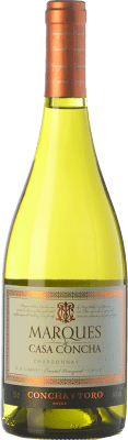 16,95 € 送料無料 | 白ワイン Concha y Toro Marqués de Casa Concha 高齢者 Valle del Limarí チリ Chardonnay ボトル 75 cl