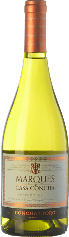 17,95 € 送料無料 | 白ワイン Concha y Toro Marqués de Casa Concha 高齢者 D.O. Valle de Limarí Valle del Limarí チリ Chardonnay ボトル 75 cl