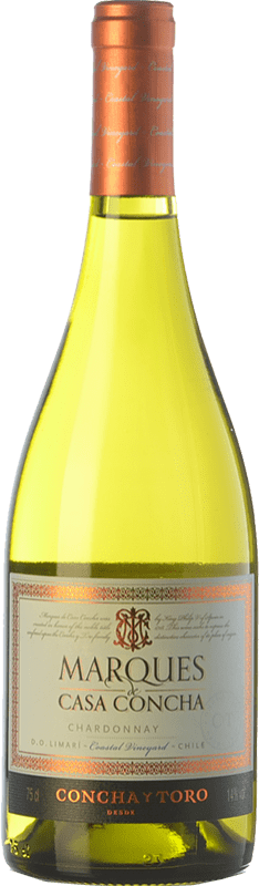 17,95 € Free Shipping | White Wine Concha y Toro Marqués de Casa Concha Crianza — Aged D.O. Valle de Limarí Valle del Limarí Chile Chardonnay Bottle 75 cl