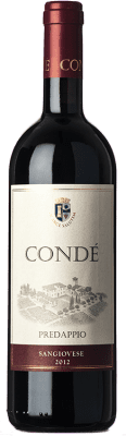 22,95 € Spedizione Gratuita | Vino rosso Condé Predappio I.G.T. Emilia Romagna Emilia-Romagna Italia Sangiovese Bottiglia 75 cl