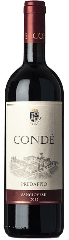 22,95 € 免费送货 | 红酒 Condé Predappio I.G.T. Emilia Romagna 艾米利亚 - 罗马涅 意大利 Sangiovese 瓶子 75 cl