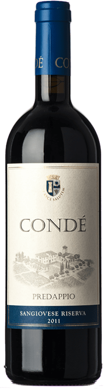 37,95 € Envío gratis | Vino tinto Condé Superiore Reserva I.G.T. Emilia Romagna Emilia-Romagna Italia Sangiovese Botella 75 cl