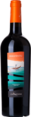 15,95 € Envio grátis | Vinho Tinto Contini Nieddera Maluentu I.G.T. Tharros Sardenha Itália 75 cl
