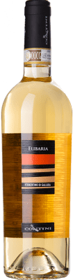 15,95 € Envio grátis | Vinho branco Contini Elibaria D.O.C.G. Vermentino di Gallura Sardenha Itália Vermentino Garrafa 75 cl