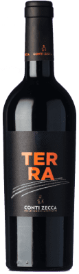 18,95 € Бесплатная доставка | Красное вино Conti Zecca Terra I.G.T. Salento Апулия Италия Aglianico бутылка 75 cl
