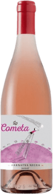 6,95 € Envío gratis | Vino rosado Abanico Lo Cometa Rosat D.O. Terra Alta Cataluña España Garnacha Tintorera Botella 75 cl