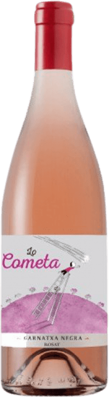 6,95 € Envío gratis | Vino rosado Abanico Lo Cometa Rosat D.O. Terra Alta Cataluña España Garnacha Tintorera Botella 75 cl