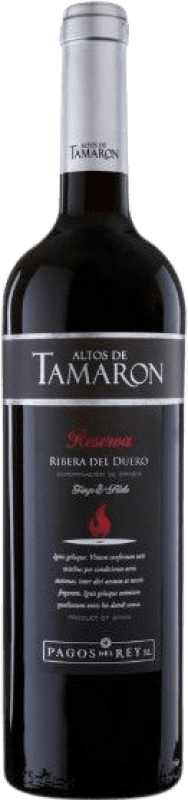 12,95 € Бесплатная доставка | Красное вино Pagos del Rey Altos de Tamarón Резерв D.O. Ribera del Duero Кастилия-Леон Испания Tempranillo бутылка 75 cl