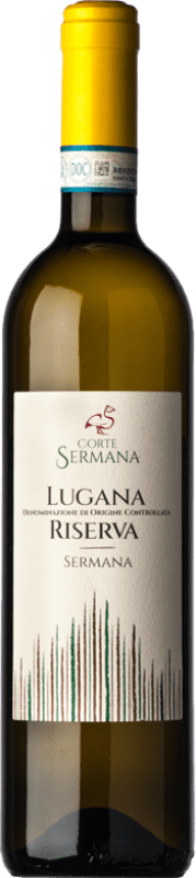 29,95 € 送料無料 | 白ワイン Corte Sermana レセルバ D.O.C. Lugana ベネト イタリア Trebbiano — トレッビアーノ 75 cl