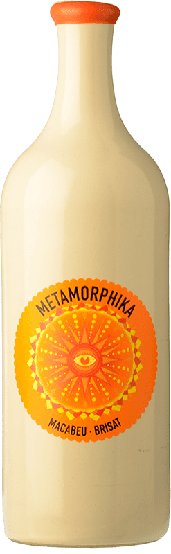 27,95 € Бесплатная доставка | Оранжевое вино Costador Metamòrphika Non Filtrato — Нефильтрованный, Brisat — Оранжевое вино Crianza — Крианса D.O. Catalunya Каталония Испания Macabeo — Макабео 75 cl