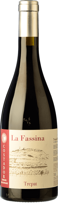 18,95 € Free Shipping | Red wine Costador La Fassina Oak D.O. Conca de Barberà Catalonia Spain Trepat Bottle 75 cl