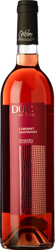 7,95 € Envoi gratuit | Vin Rosé Covides Duc de Foix D.O. Penedès Catalogne Espagne Cabernet Sauvignon Bouteille 75 cl